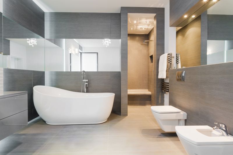 Modern Bathroom Setting